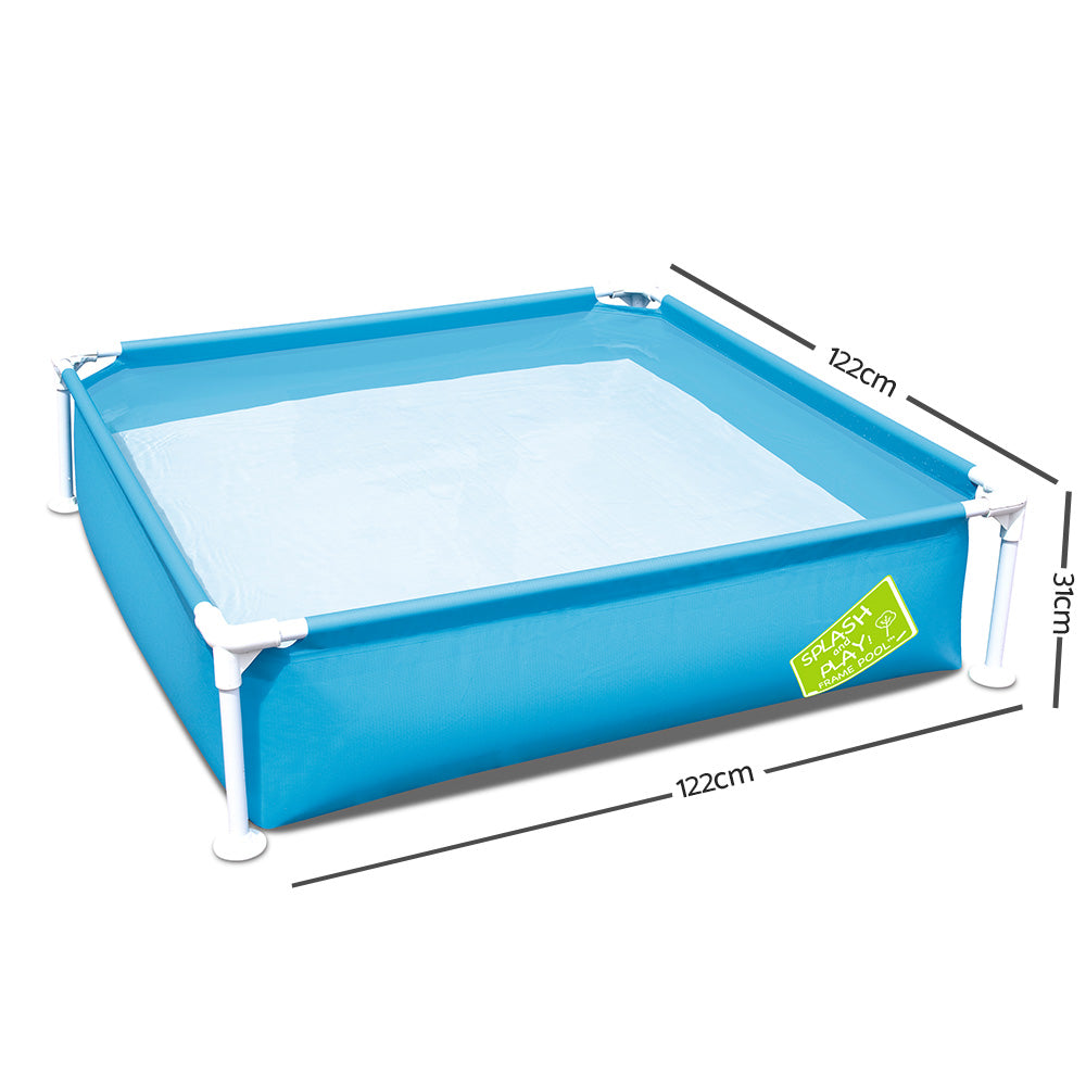 Bestway 122cm Kids Swimming Pool Square