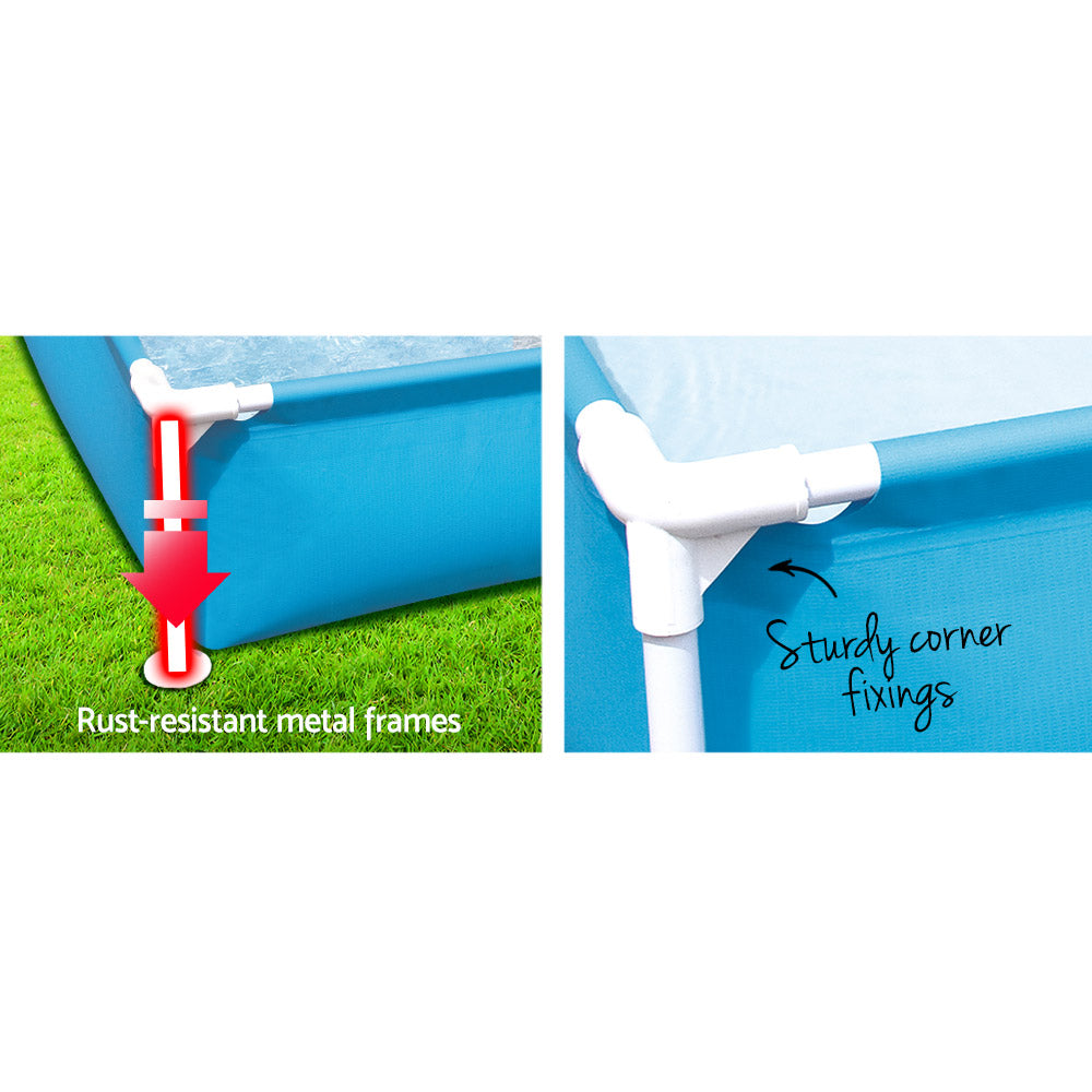 Bestway 122cm Kids Swimming Pool Square
