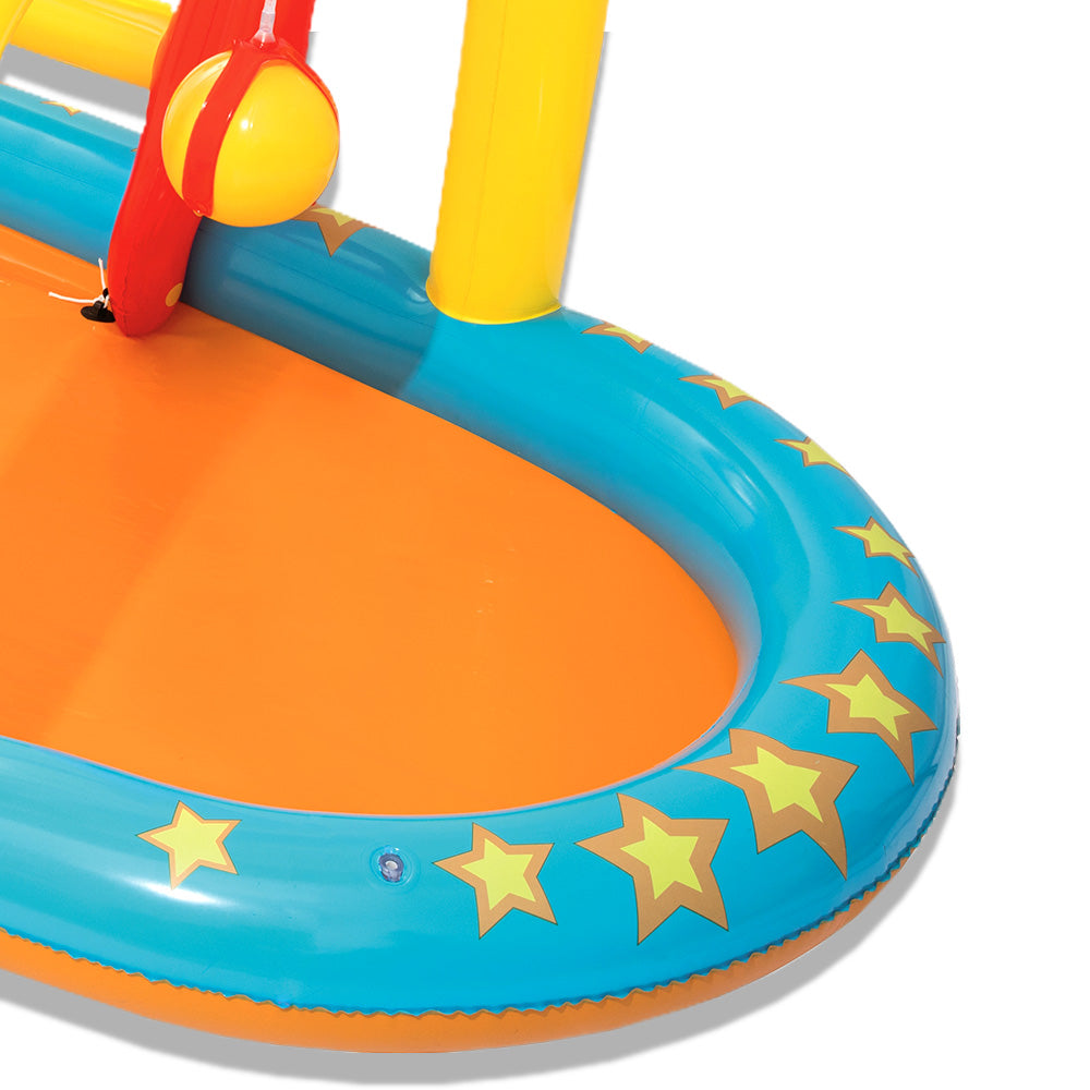 Lil' Champ Play Centre Inflatable Water Park with Slide & Games