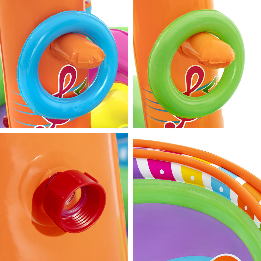Sing ‘n Splash Inflatable Kids Pool 295x190x137cm Water Play Set