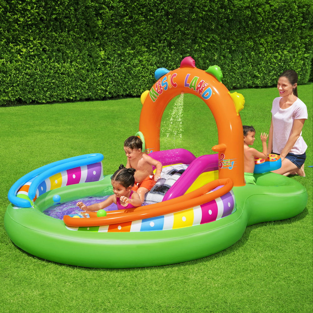 Sing ‘n Splash Inflatable Kids Pool 295x190x137cm Water Play Set