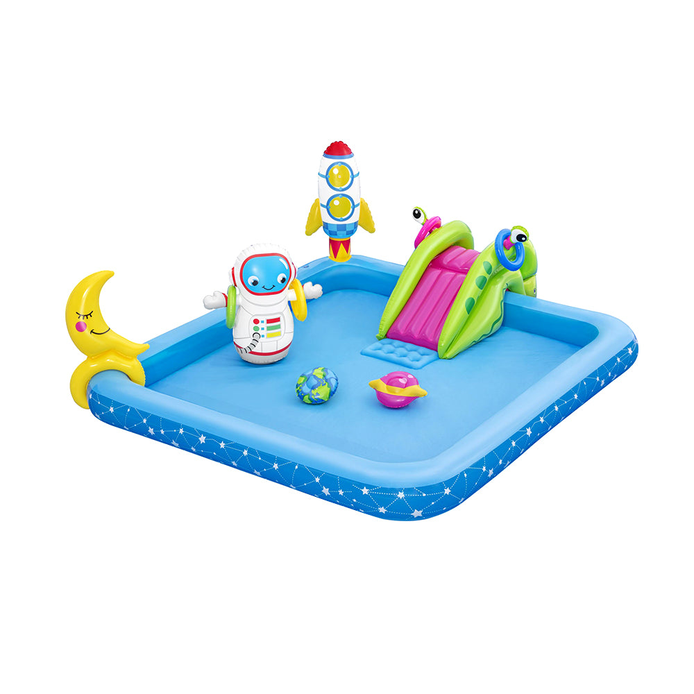 Fantastic Play Kids Pool 228x206x84cm Inflatable Above Ground Space Theme