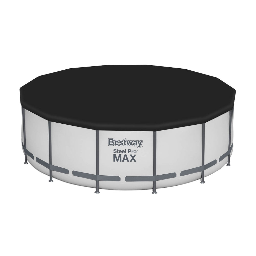 Steel Pro MAX 427cm Round Above Ground Pool with Filter Pump & Ladder