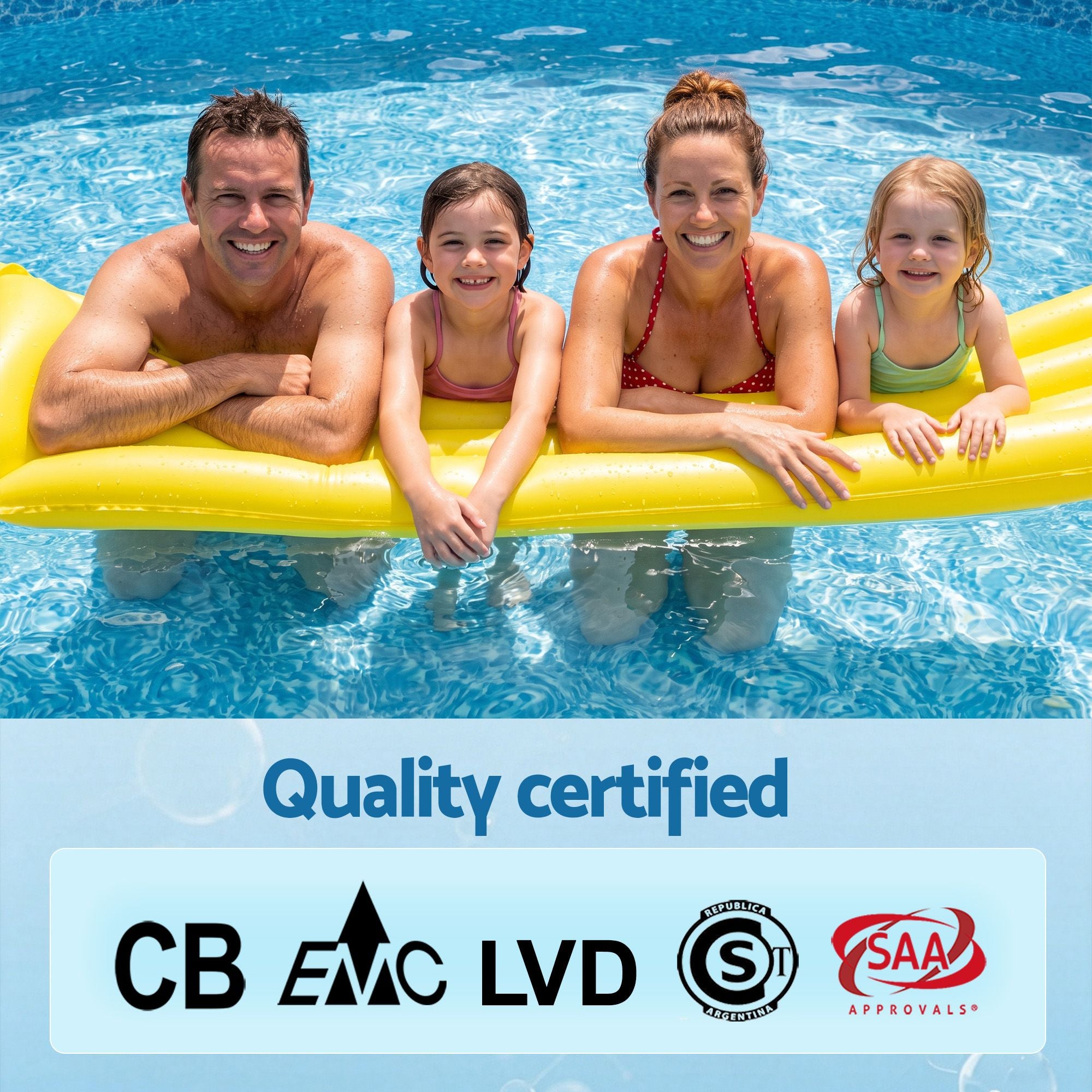 Bestway 427CM Swimming Pools Steel Above Ground Round Backyard Pool Set White