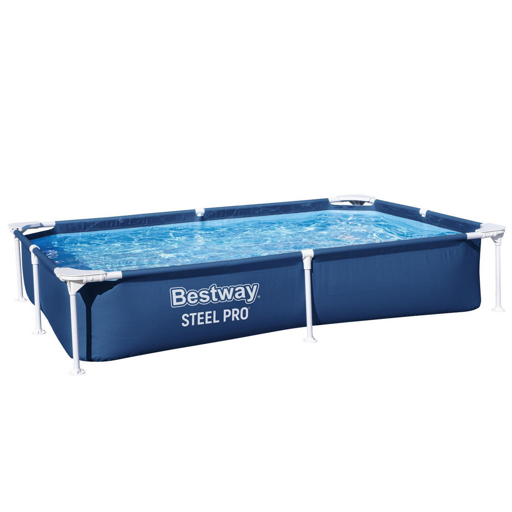 Steel Pro 1200L Above-Ground Pool Blue