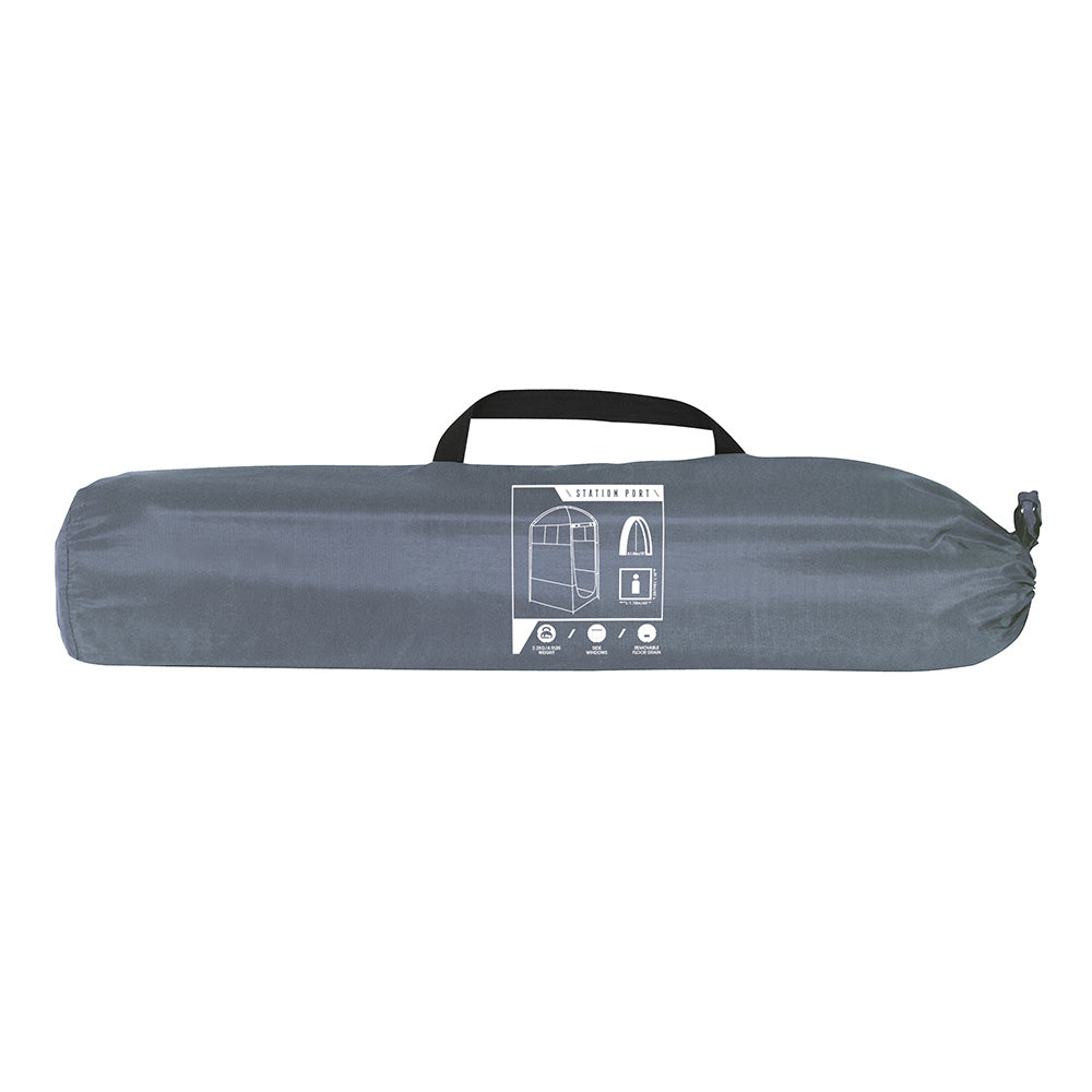 Bestway Portable Shower Tent Grey/Red Privacy Shelter