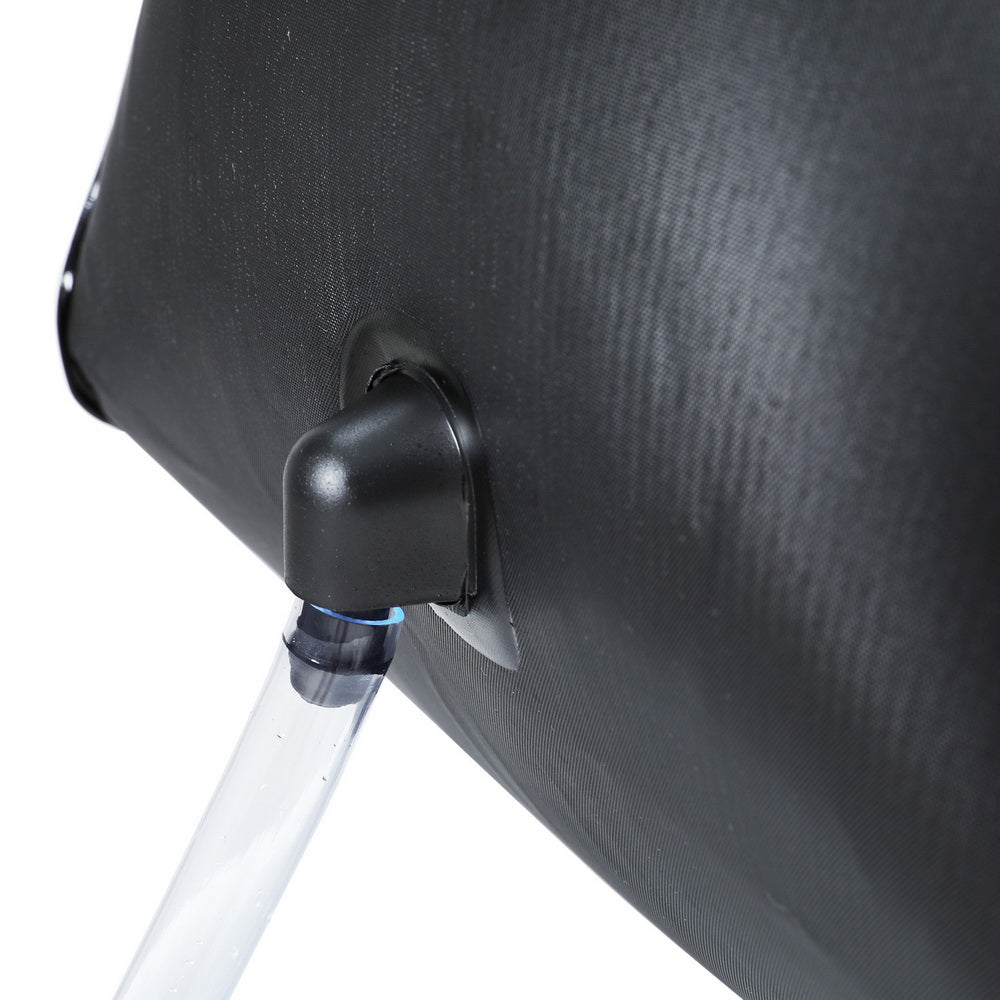 Weisshorn 40L Camping Shower Bag Black Solar-Heated