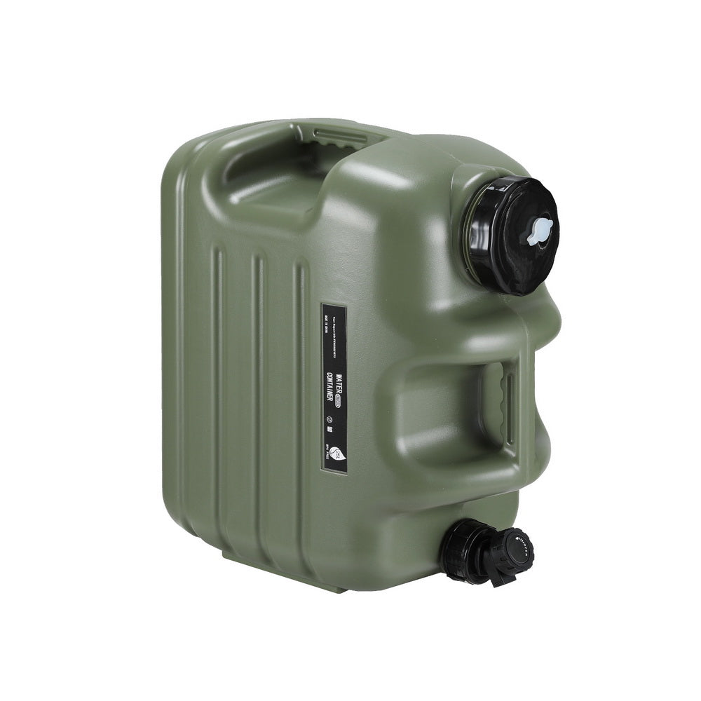 Weisshorn 25L Camping Water Container Jerry Can Green