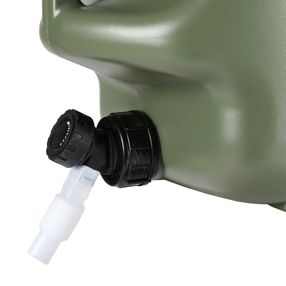 Weisshorn 25L Camping Water Container Jerry Can Green