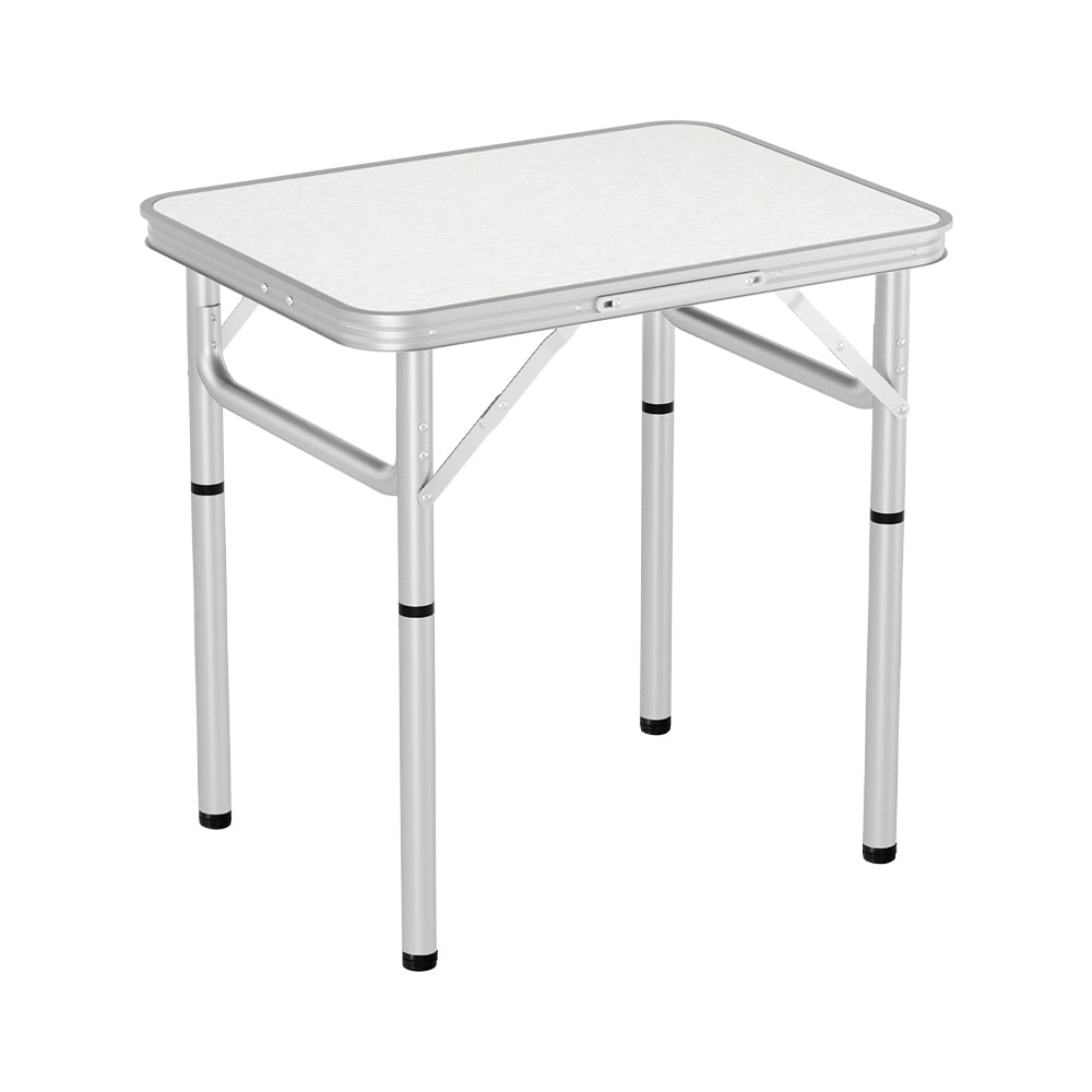 Weisshorn 60CM Folding Camping Table Adjustable Portable Outdoor Picnic Desk