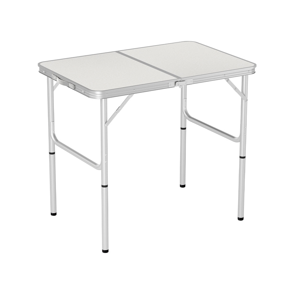 Weisshorn 90cm Folding Camping Table Adjustable Portable Outdoor Desk