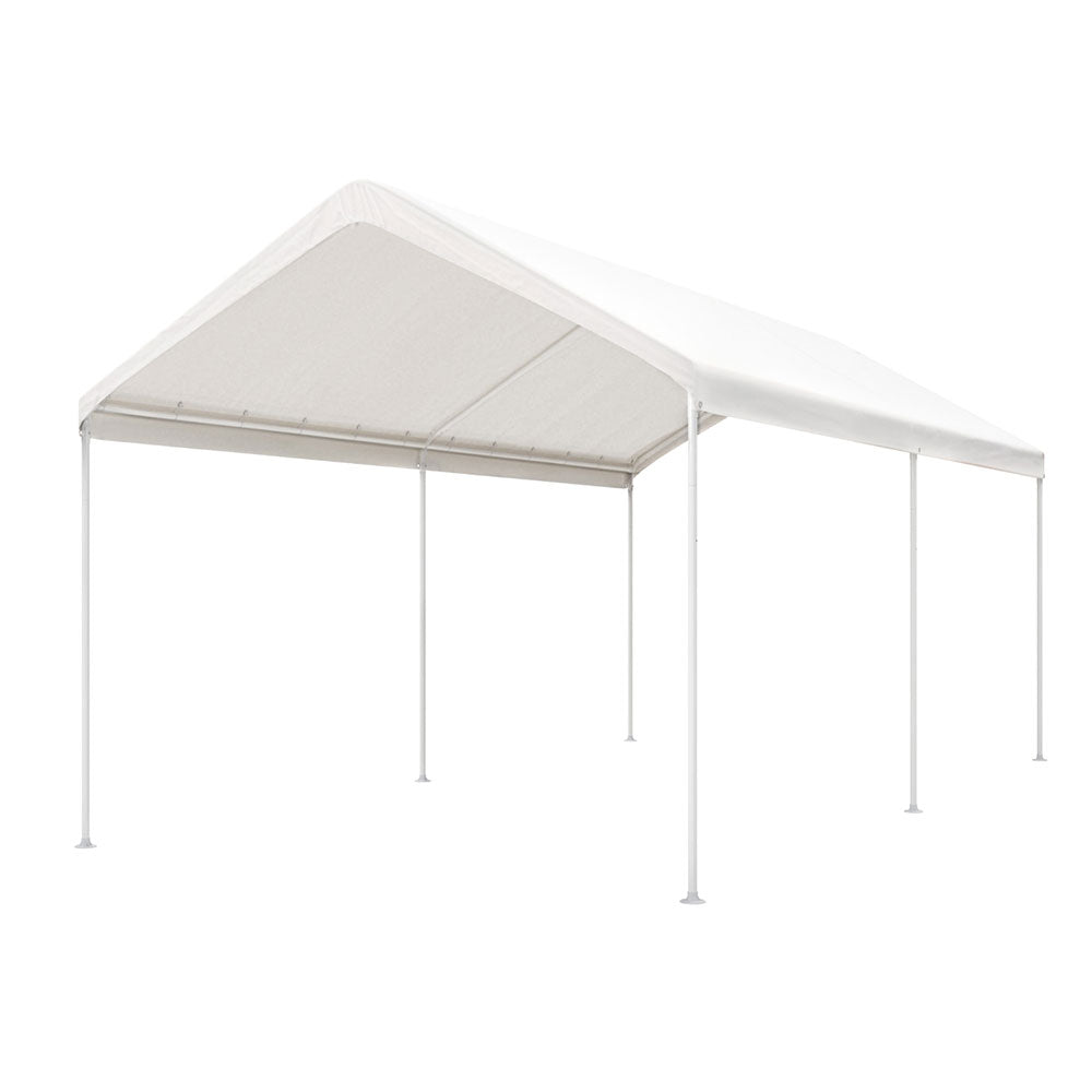 Instahut 3x6m Steel Carport Kit White Portable Shelter
