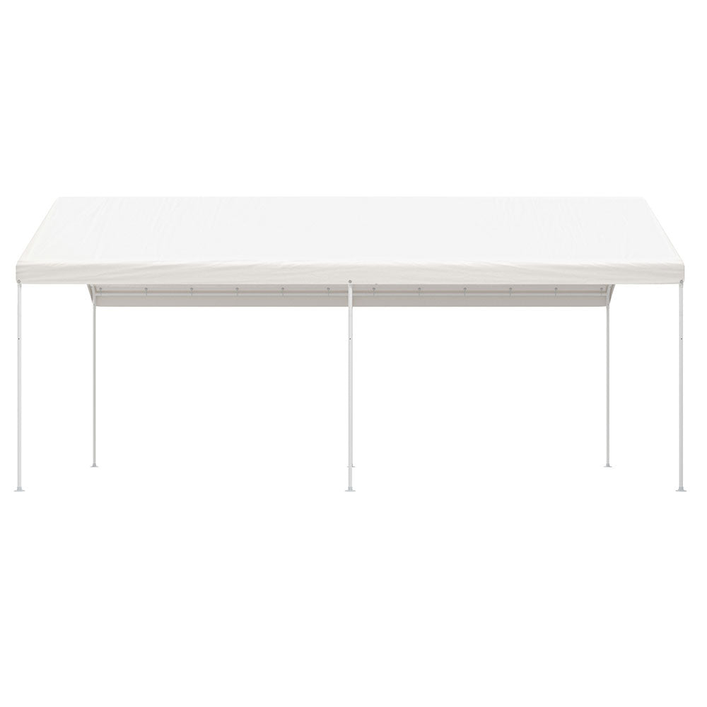 Instahut 3x6m Steel Carport Kit White Portable Shelter