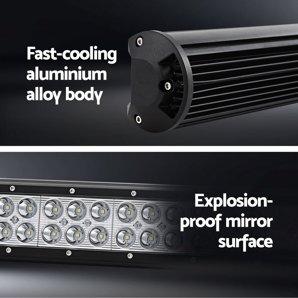 Giantz 20" LED Driving Light Bar Flood Spot Offroad Truck
