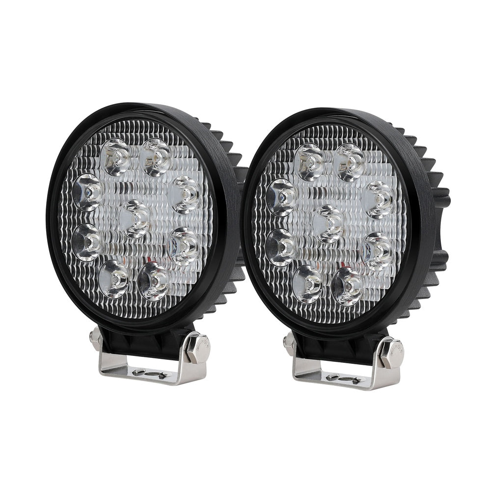 Giantz 4.5" LED Driving Lights Flood Spot Car Truck SUV 12V 24V