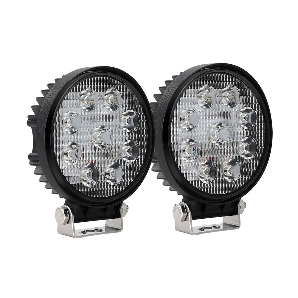 Giantz 4.5" LED Driving Lights Flood Spot Car Truck SUV 12V 24V