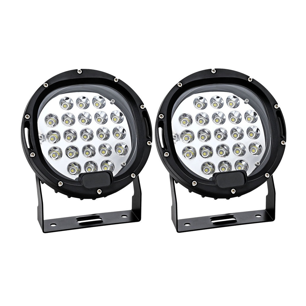 Giantz 7 Inch LED Driving Lights Flood Spot Car Truck SUV 12V 24V