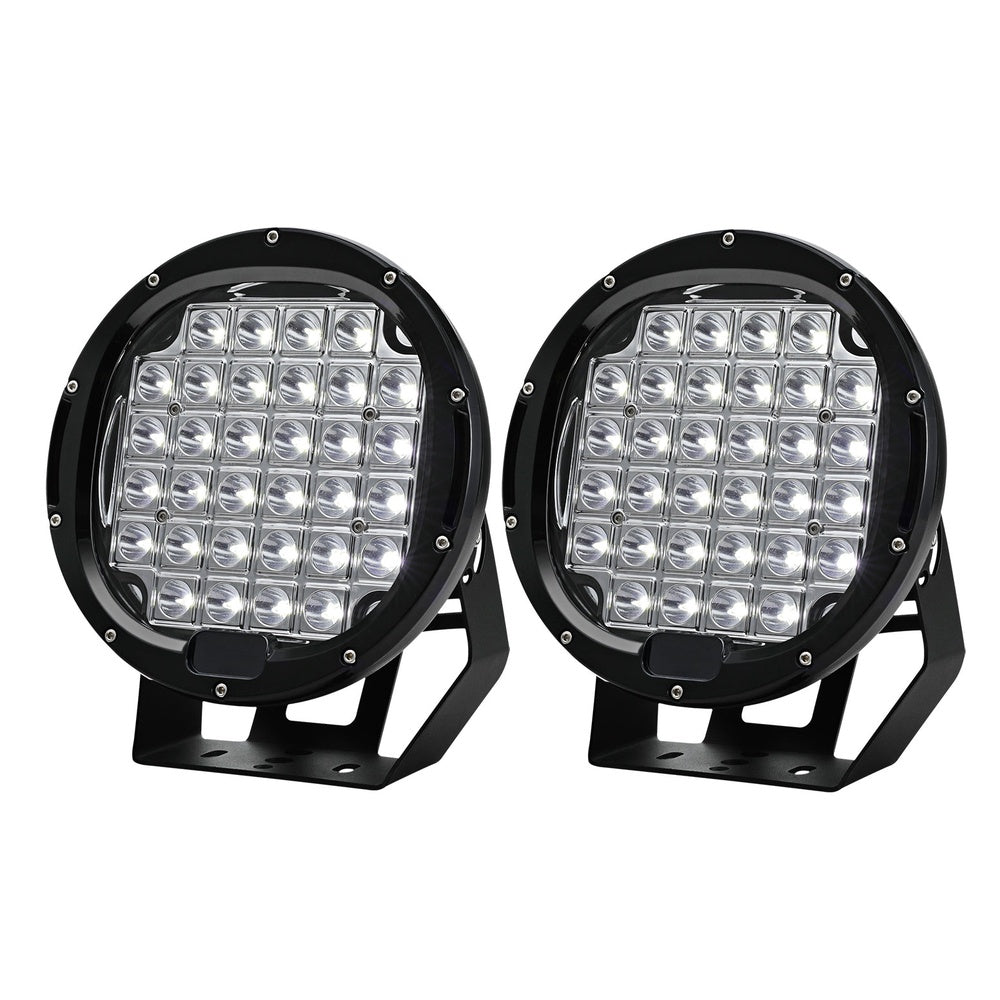 Giantz 9-Inch LED Driving Lights Flood Spot Car Truck SUV 12V 24V