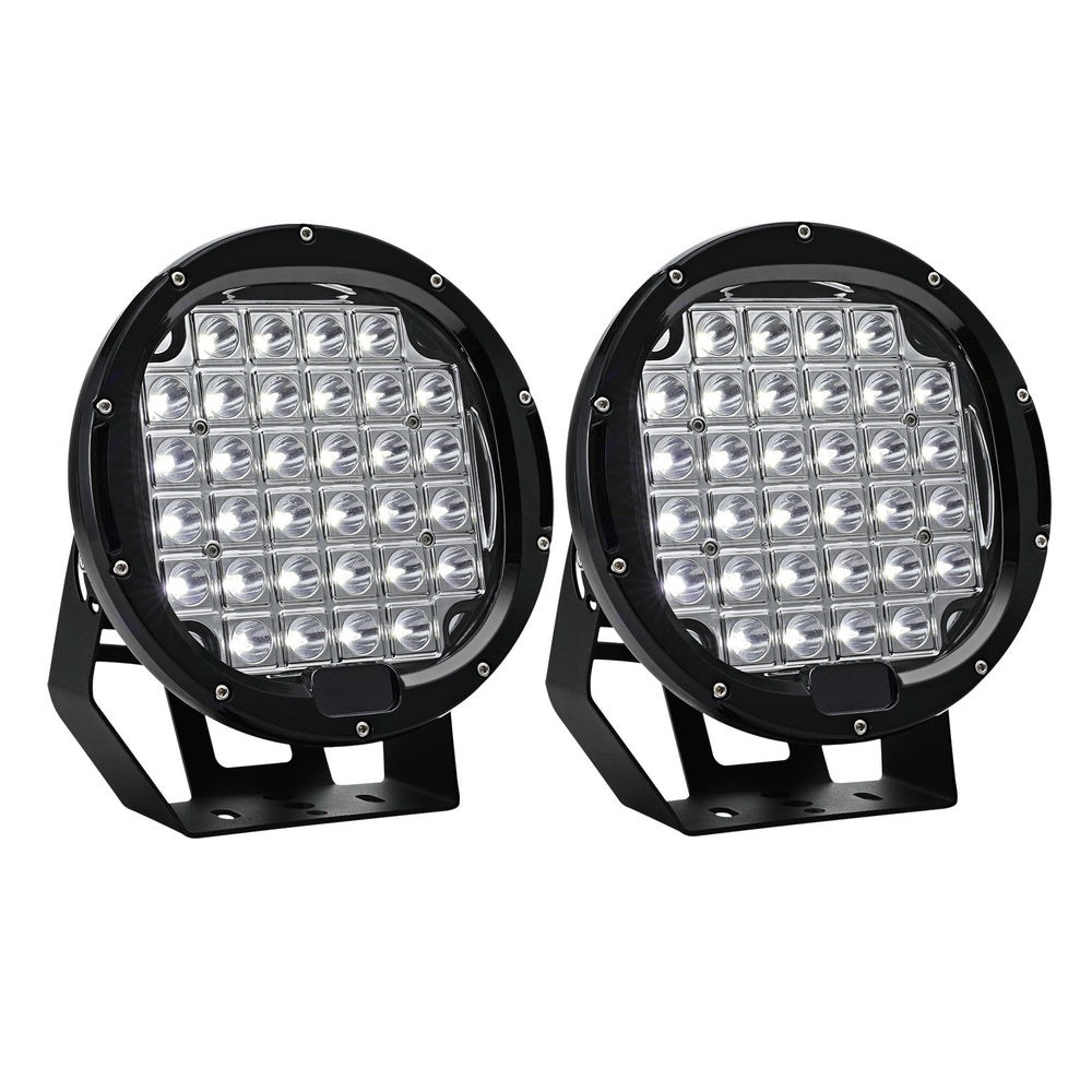 Giantz 9-Inch LED Driving Lights Flood Spot Car Truck SUV 12V 24V
