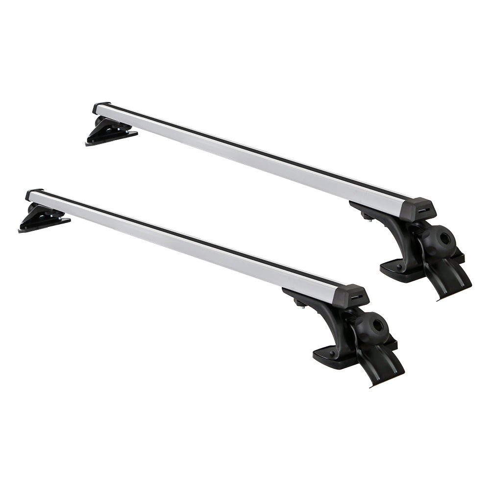 Universal 145cm Aluminium Car Roof Racks Silver