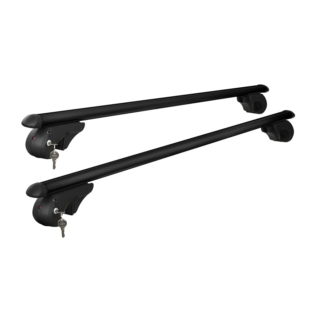 Universal 108cm Aluminium Car Roof Racks Black