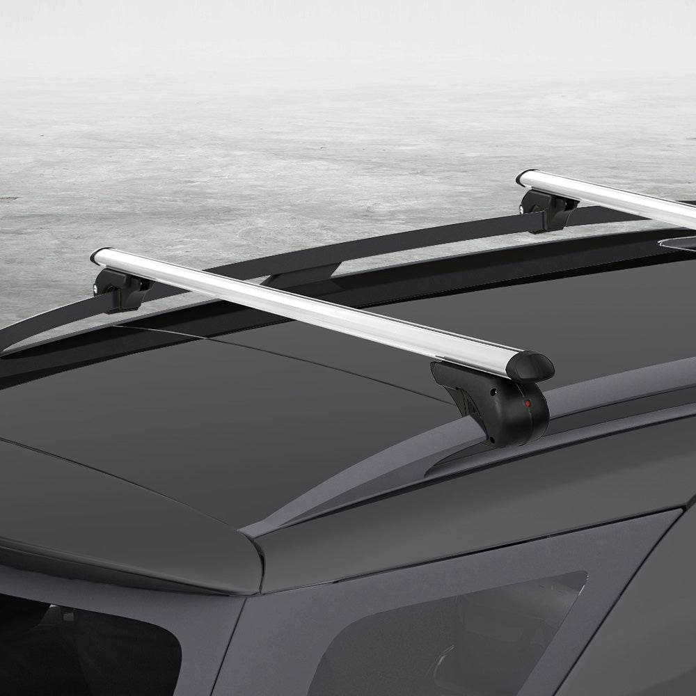 Universal 108cm Aluminium Car Roof Racks Silver