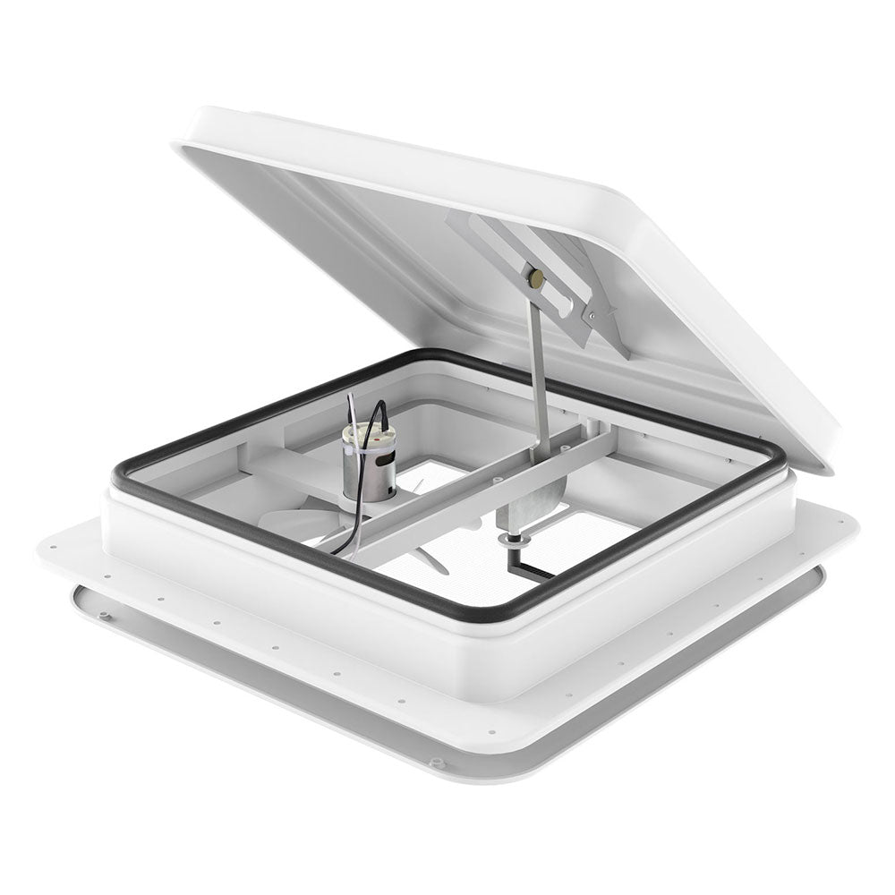 Weisshorn Caravan Roof Vent Fan Air Exhaust Hatch 12V White