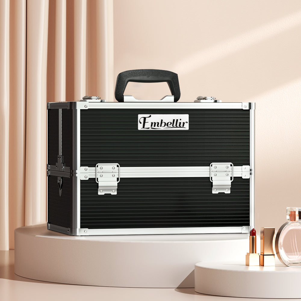 Embellir Portable Makeup Case Black