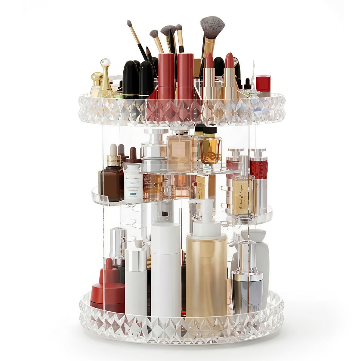 Embellir Rotating Makeup Organiser Acrylic Cosmetic Storage Holder