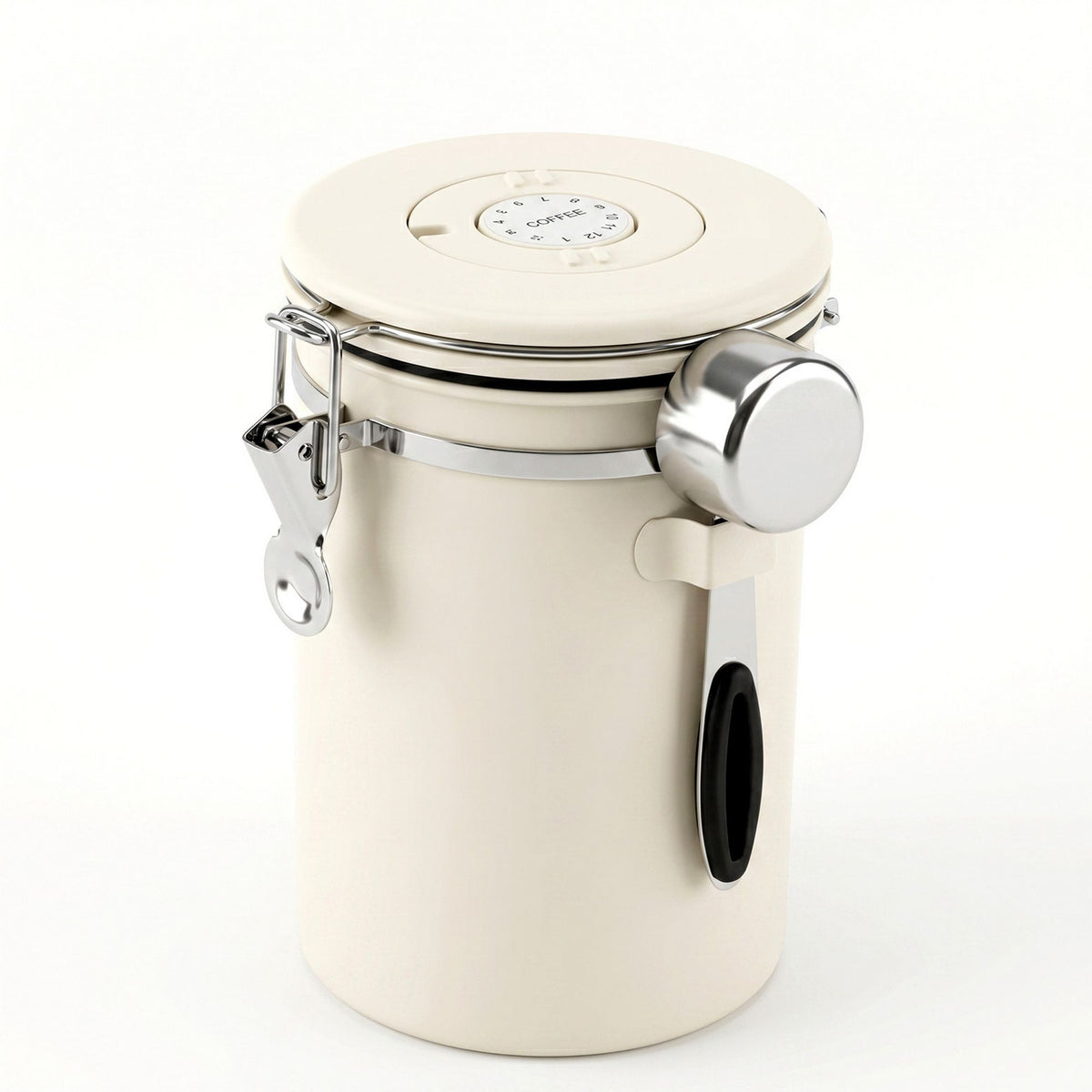 5-Star Chef 1.8L Stainless Steel Coffee Bean Canister