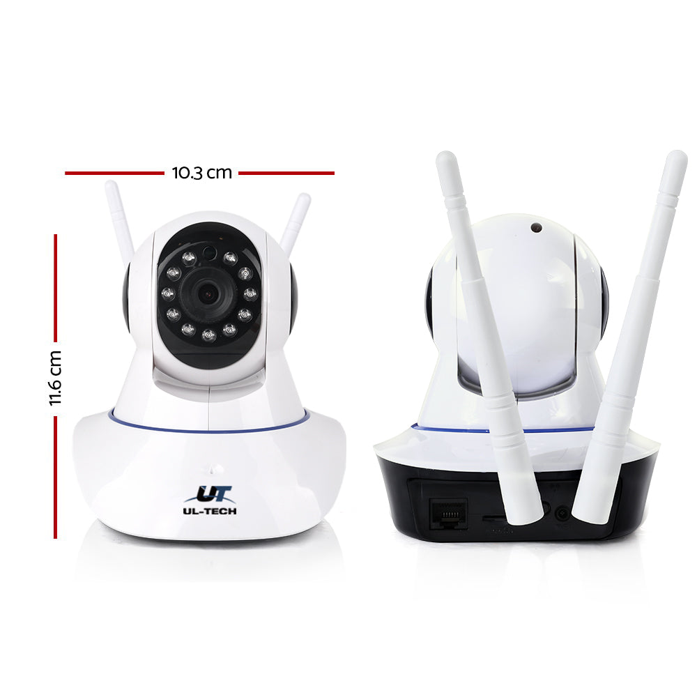 UL-Tech 1080P Wireless IP Security Camera White