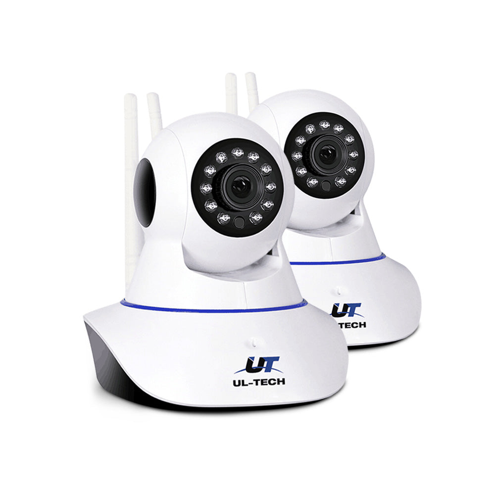 UL-Tech 1080P Wireless IP Security Camera WiFi Cam White