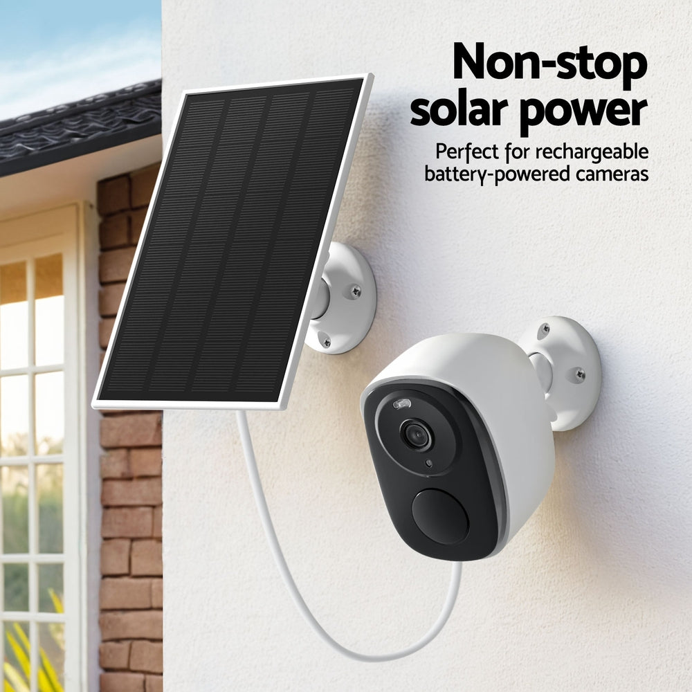 UL-Tech 3W Solar Panel Wireless Security Camera Black