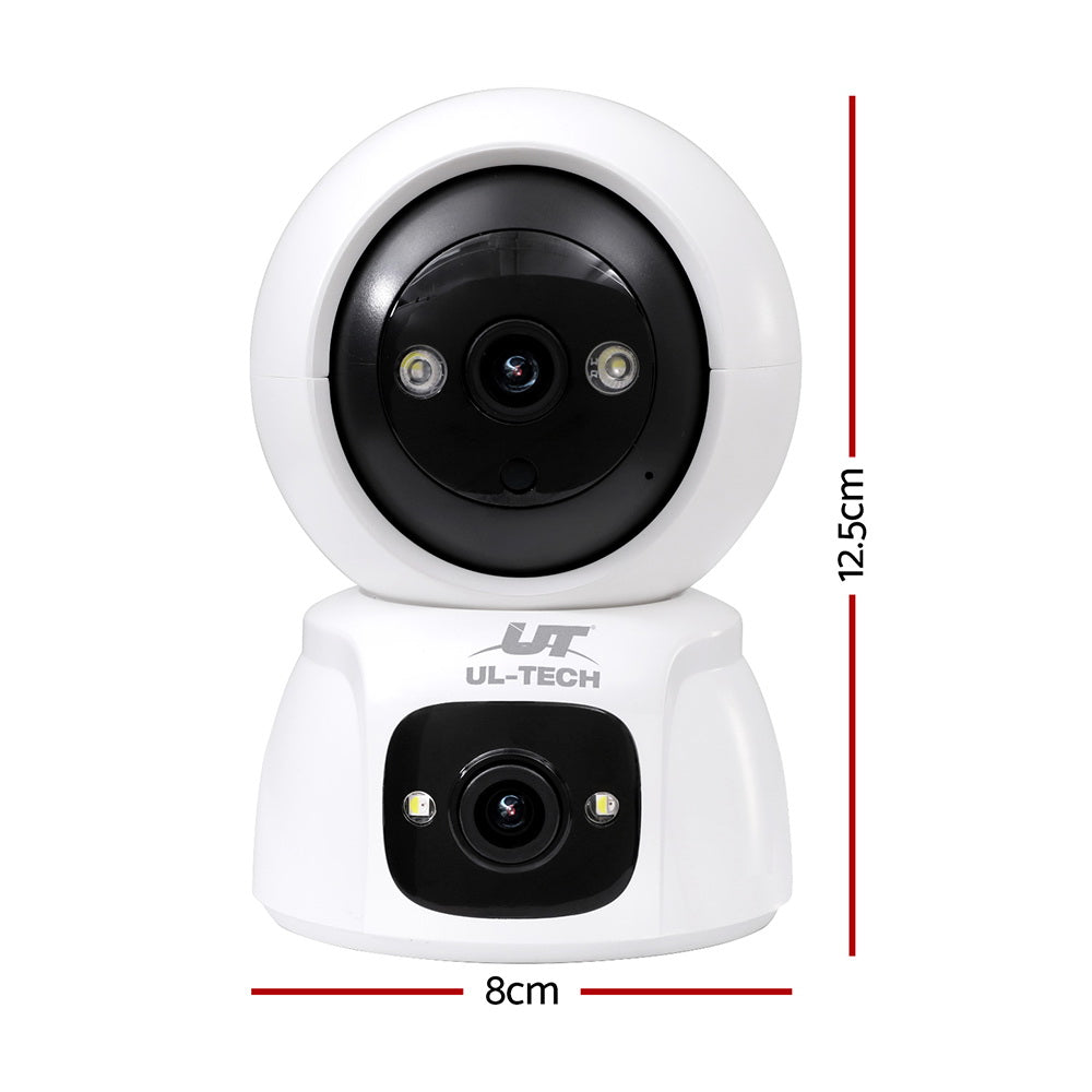 UL-tech 3MP Baby Security IP Camera PTZ White
