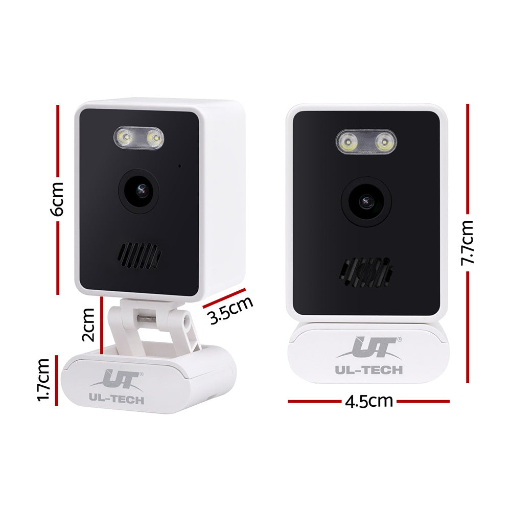 UL-Tech 3MP IP Camera Baby Monitor 360° White