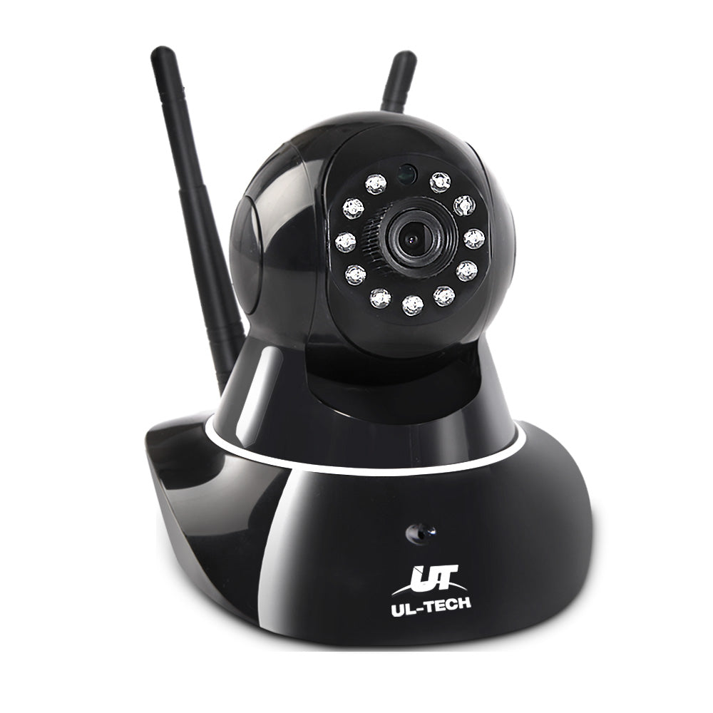UL-Tech 1080P Wireless IP Security Camera Black