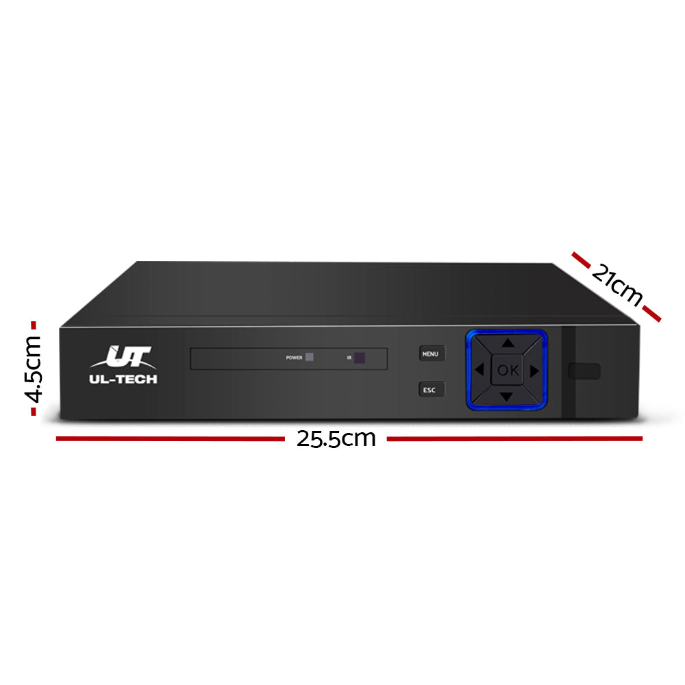 UL-Tech 4CH 1080P DVR 5-in-1 CCTV Video Recorder