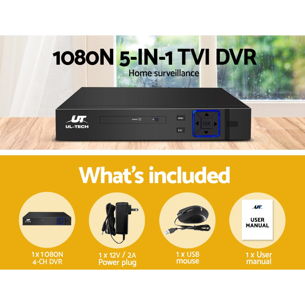 UL-Tech 8CH 1080P 5-in-1 CCTV Video Recorder