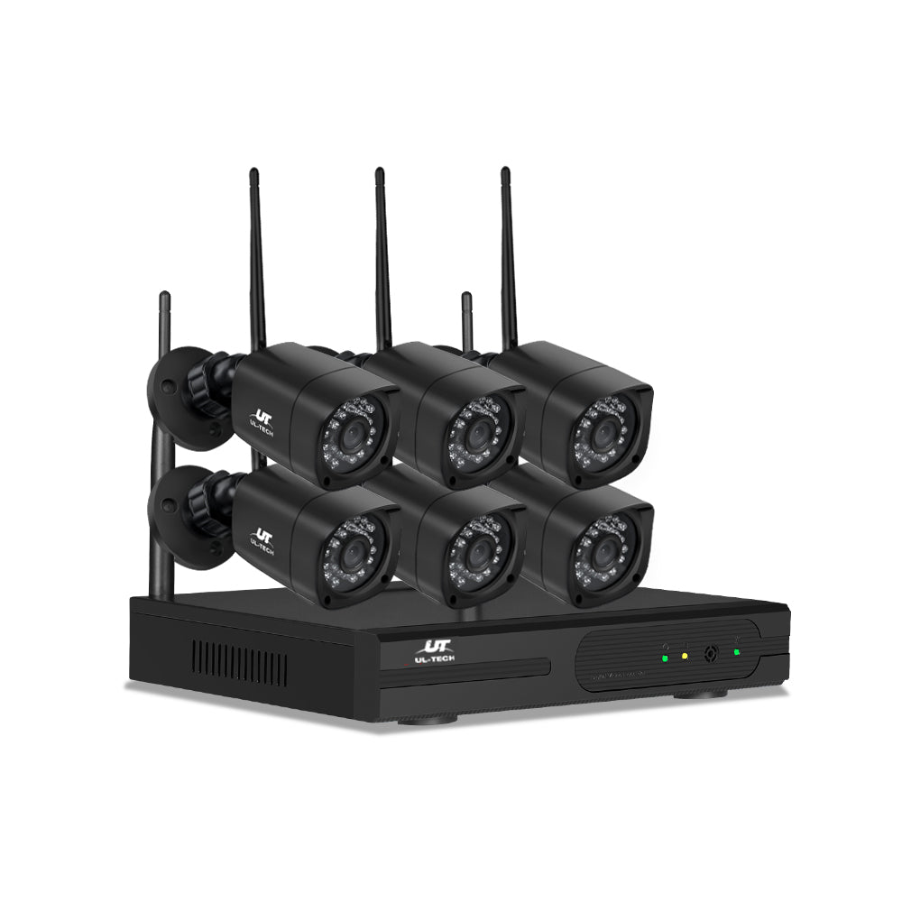 UL-TECH 3MP 8CH NVR Wireless Security Cameras Set