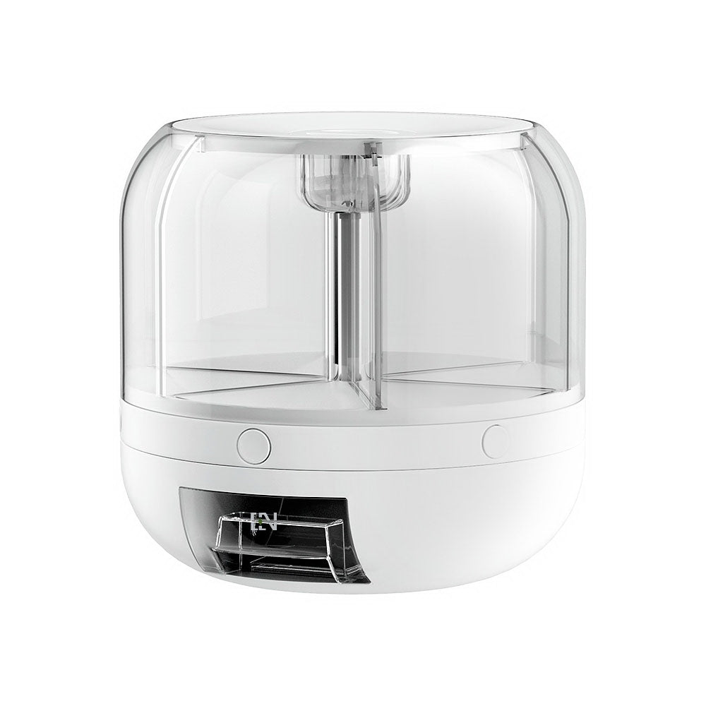 5-Star Chef 7KG Cereal Dispenser White 6-Compartment Rotatable