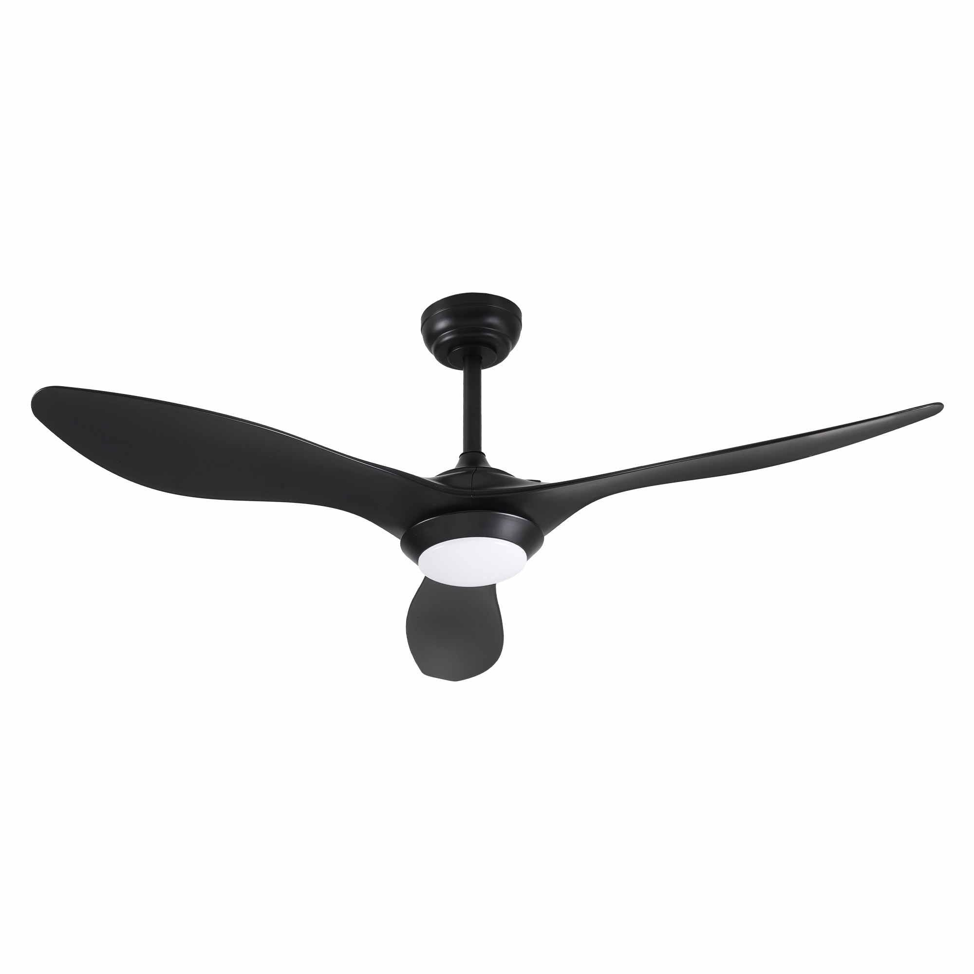 Devanti 52'' Ceiling Fan DC Motor w/Light w/Remote - Black