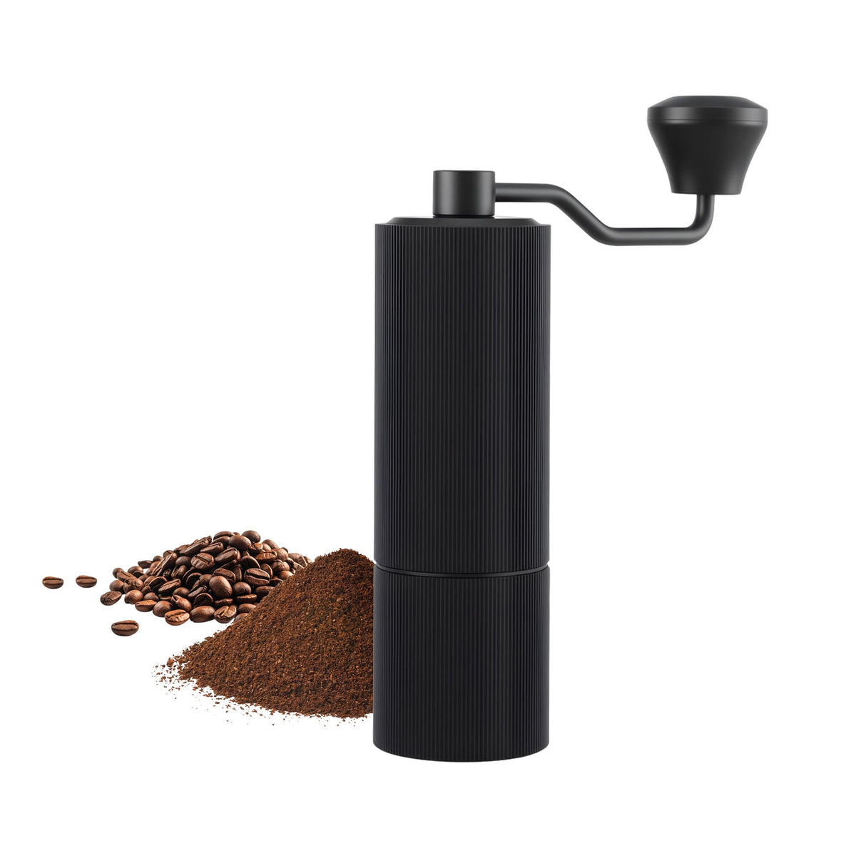 Devanti Portable Manual Coffee Grinder with 24 Settings, Black