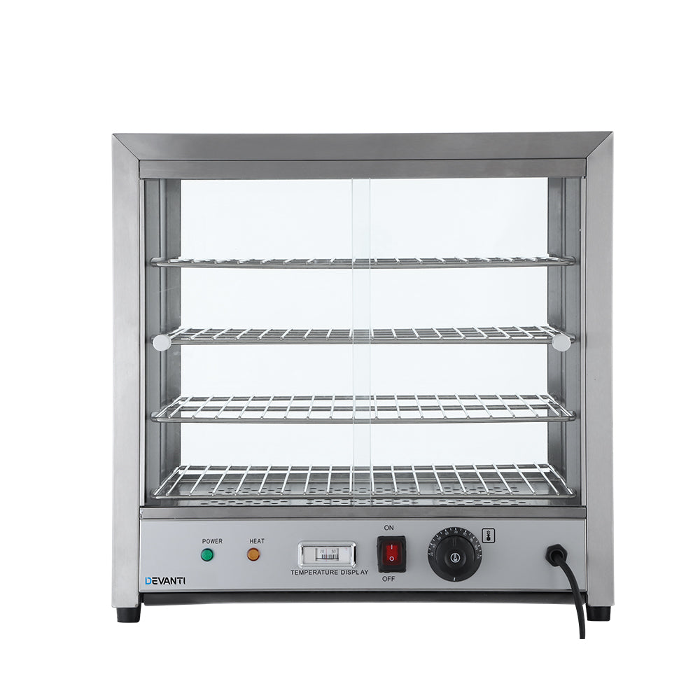 Devanti 54cm Commercial Food Warmer Display Cabinet