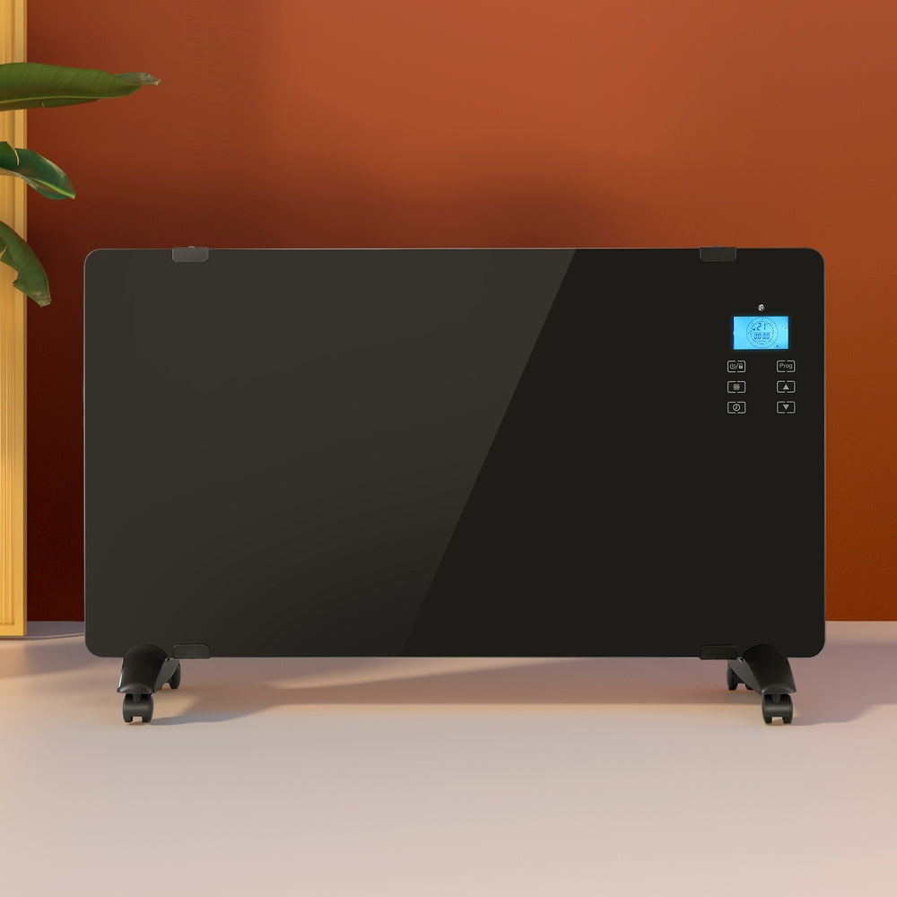 Devanti 2000W Convection Heater Black Indoor