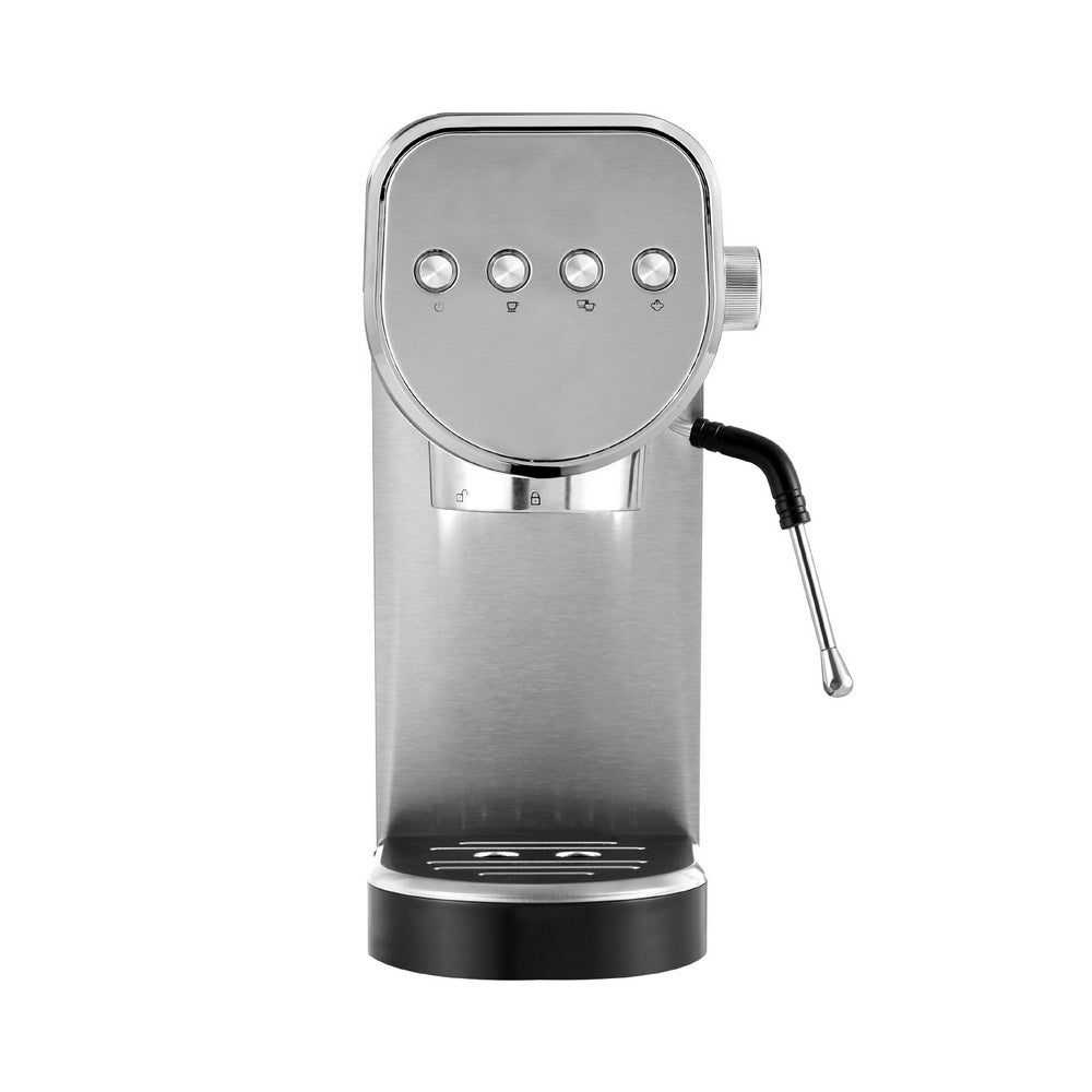 Devanti 20 Bar Espresso Machine Silver