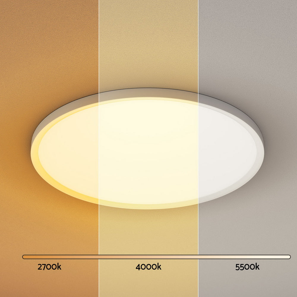 Leier Round LED Ceiling Light 42W Ultra-Thin Oyster Lamp Modern Cool/Warm