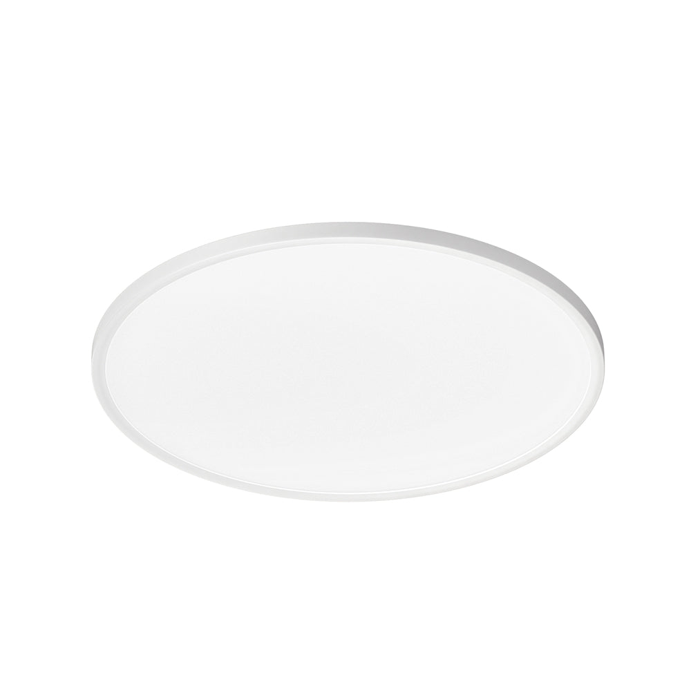 Leier 46W Round LED Ceiling Light Ultra-Thin Oyster Lamp Black