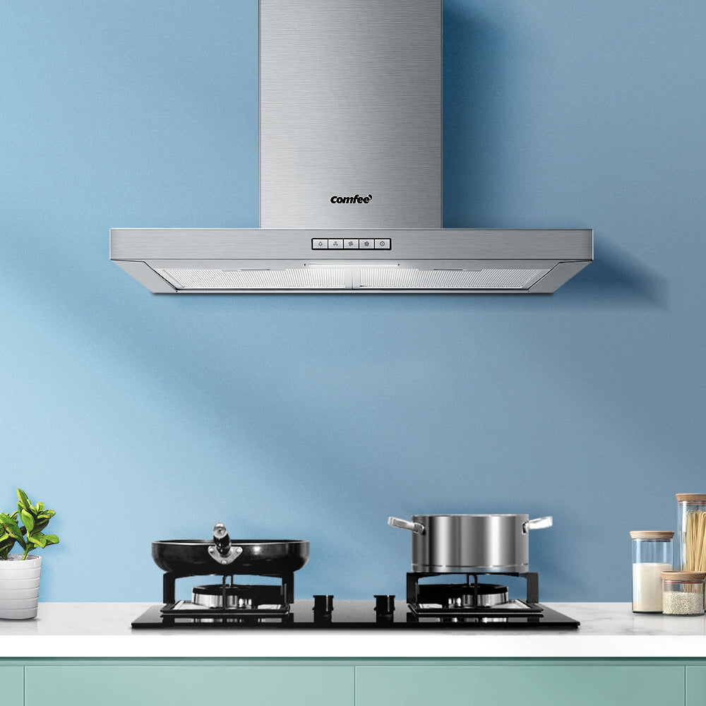 Comfee 600mm Rangehood LED Light Stainless Steel
