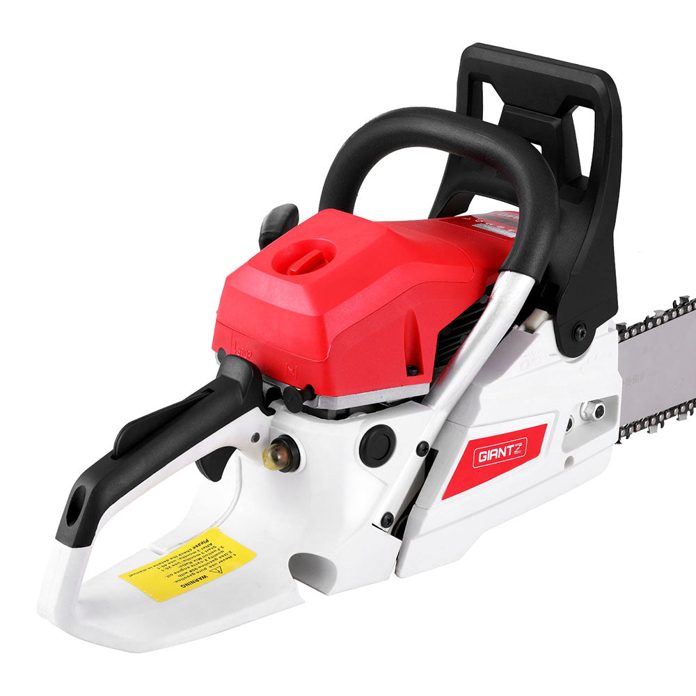 Giantz 22" Petrol Chainsaw 74cc E-Start Tree Pruning