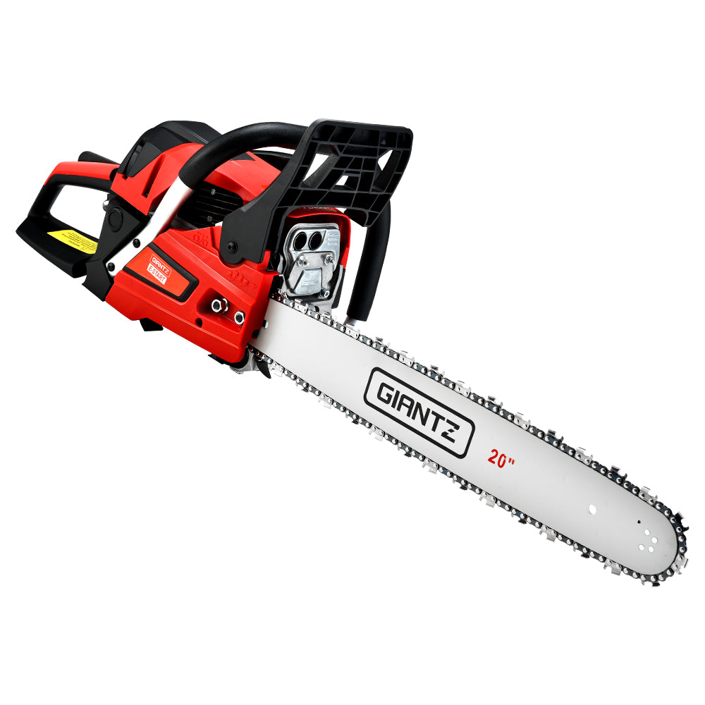 Giantz 52CC 20" Petrol Chainsaw Commercial E-Start Pruning 4.0HP